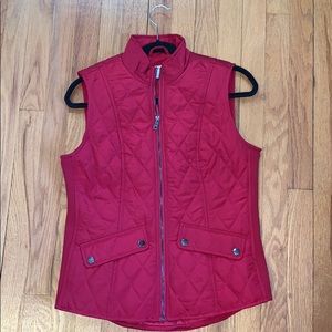Westport Red Quilted Vest